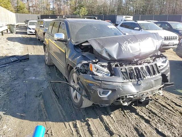 2014 Jeep Grand Cherokee VIN 1C4RJFCG2EC238129 Copart auction photo, front end / rear end damage thumbnail 11
