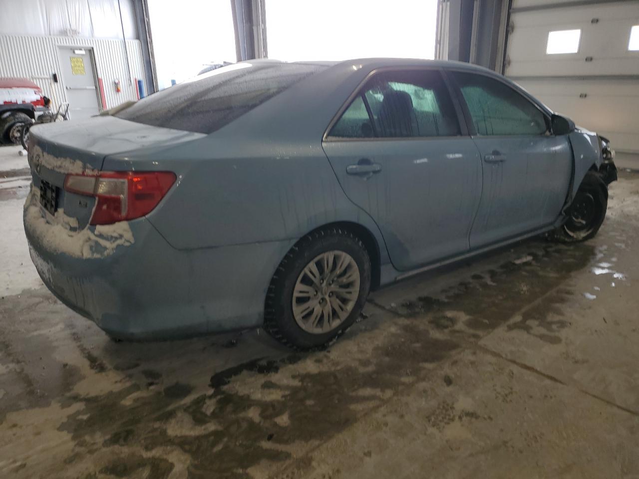 2014 Toyota Camry VIN 4T4BF1FK7ER351222 Copart auction photo, front end / hail damage thumbnail 3