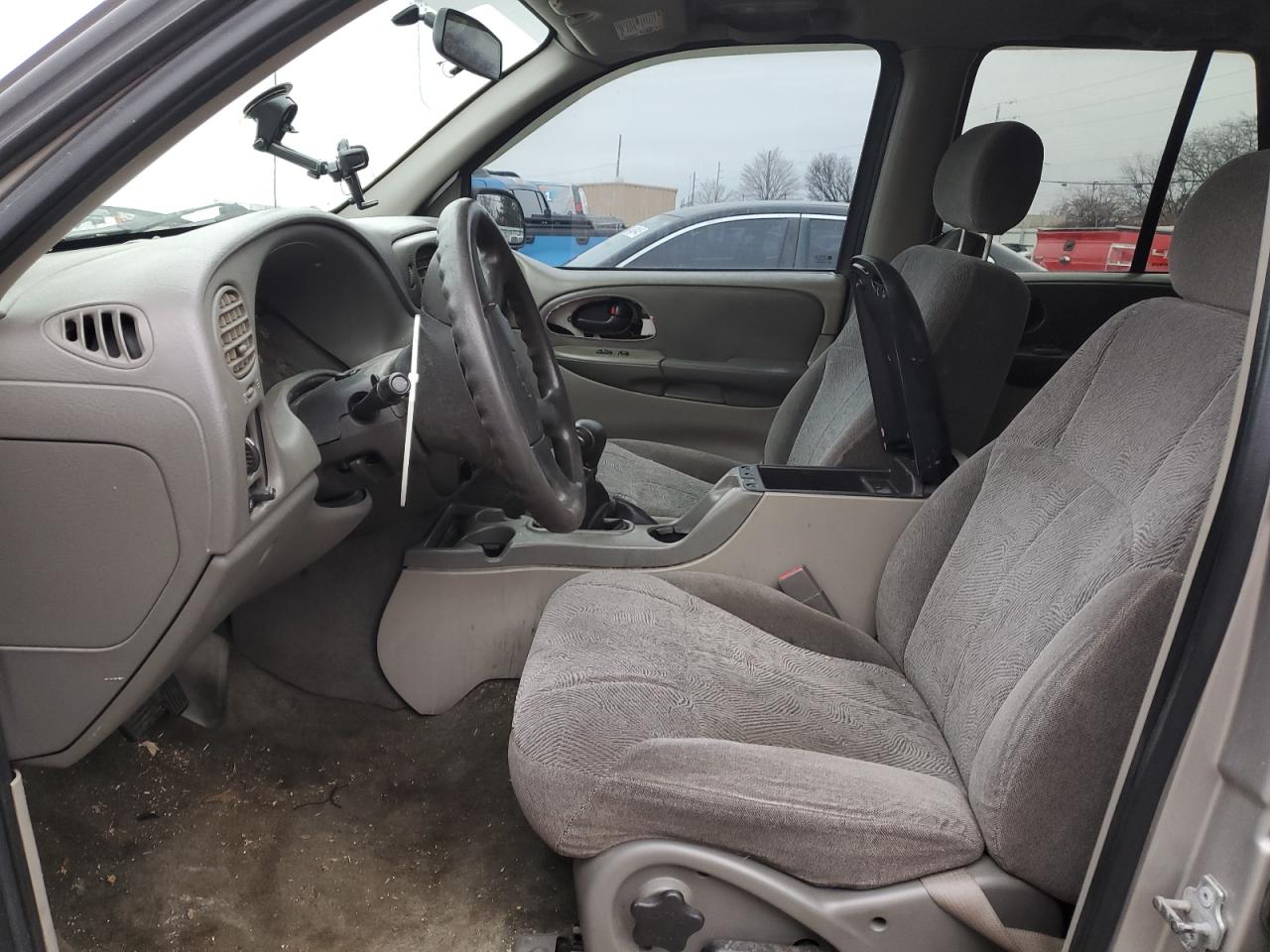 2004 Chevrolet TrailBlazer VIN 1GNDS13S842323700 Copart auction photo, all over / undercarriage damage thumbnail 7