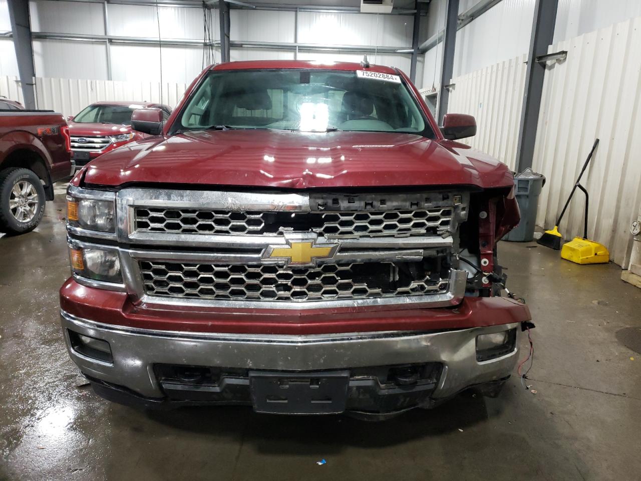 2015 Chevrolet Silverado VIN 1GCVKREC7FZ162509 Copart auction photo, front end damage thumbnail 5