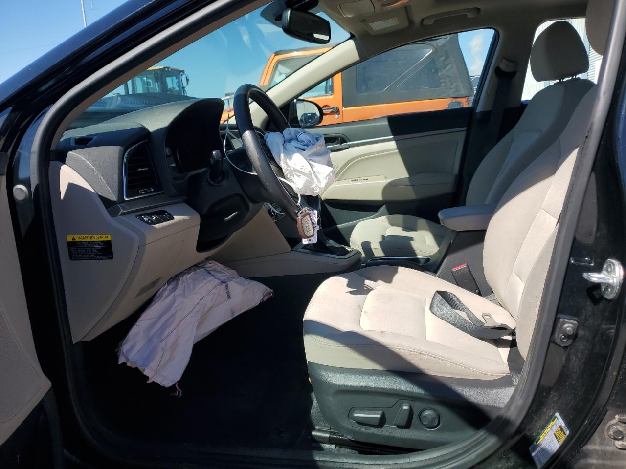 2017 Hyundai Elantra VIN 5NPD84LFXHH211013 Copart auction photo, front end damage thumbnail 7