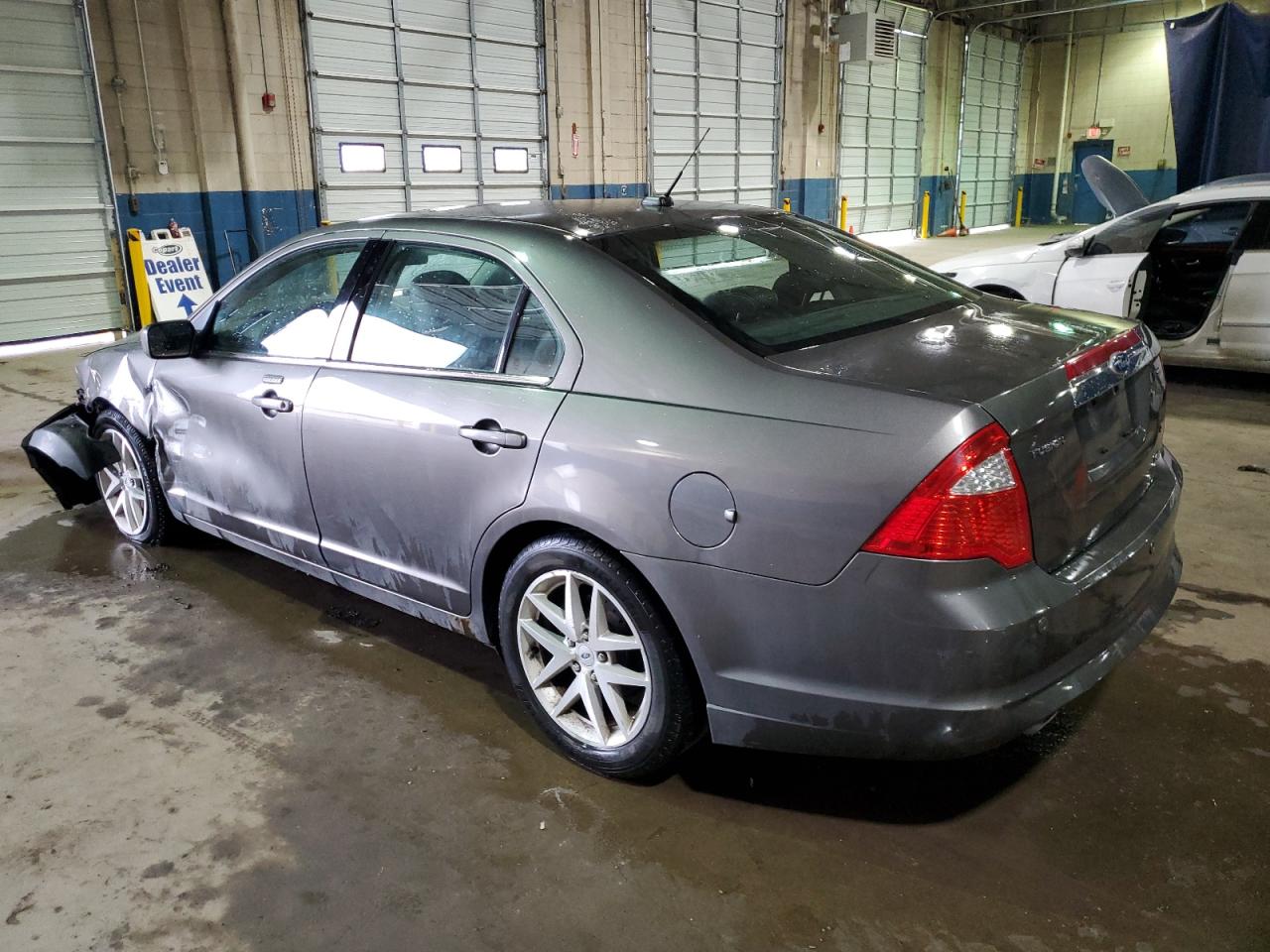 2010 Ford Fusion VIN 3FAHP0JG8AR366287 Copart auction photo, side / front end damage thumbnail 2