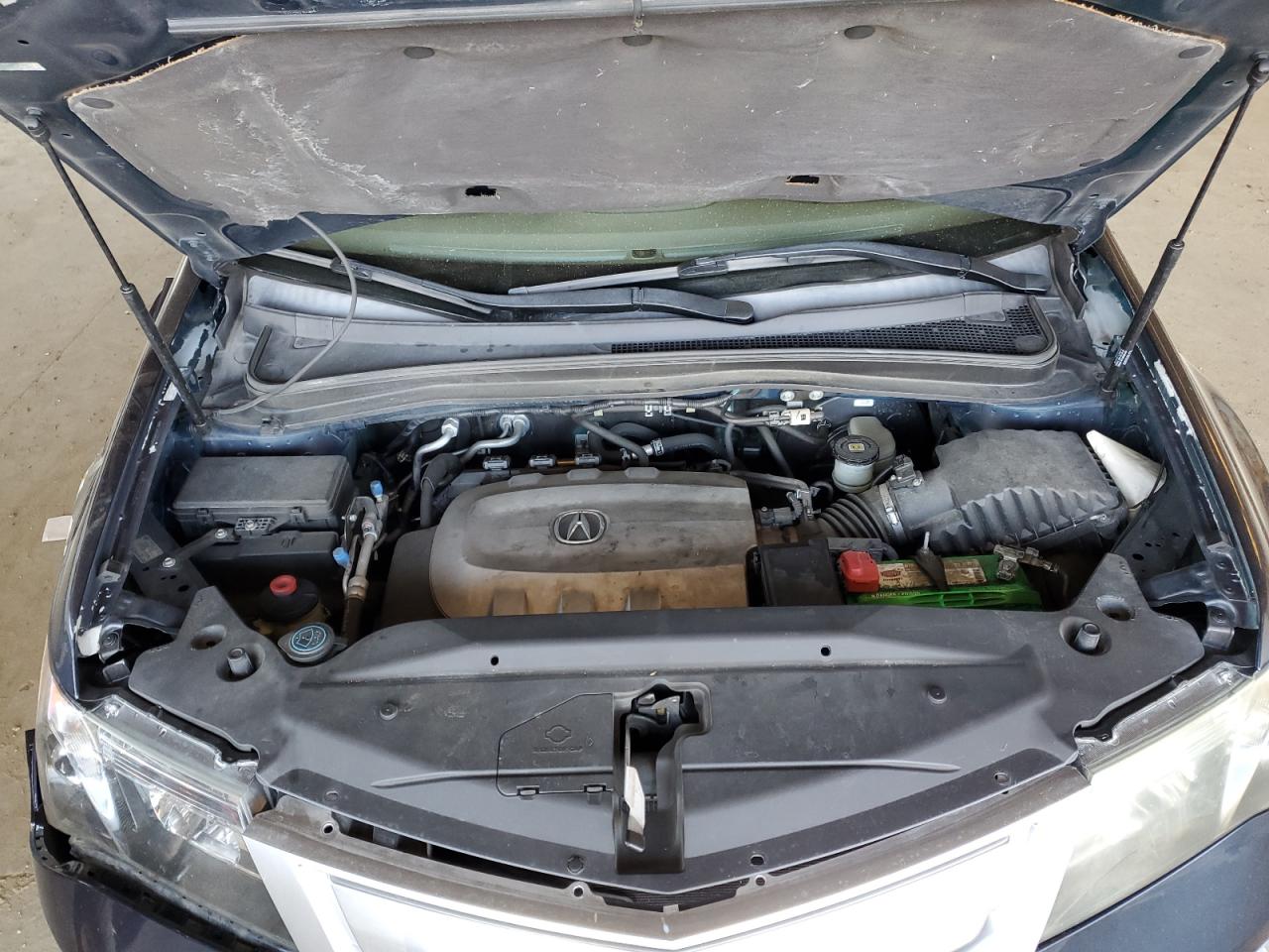 2012 Acura MDX VIN 2HNYD2H40CH505461 Copart auction photo, undercarriage / front end damage thumbnail 12