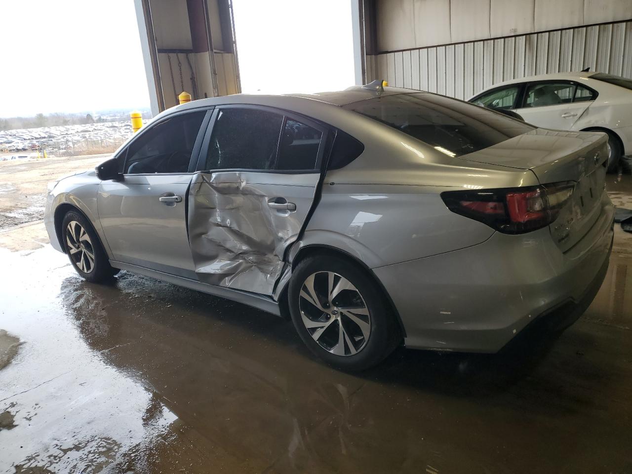 2024 Subaru Legacy VIN 4S3BWAD69R3021548 Copart auction photo, side / front end damage thumbnail 2