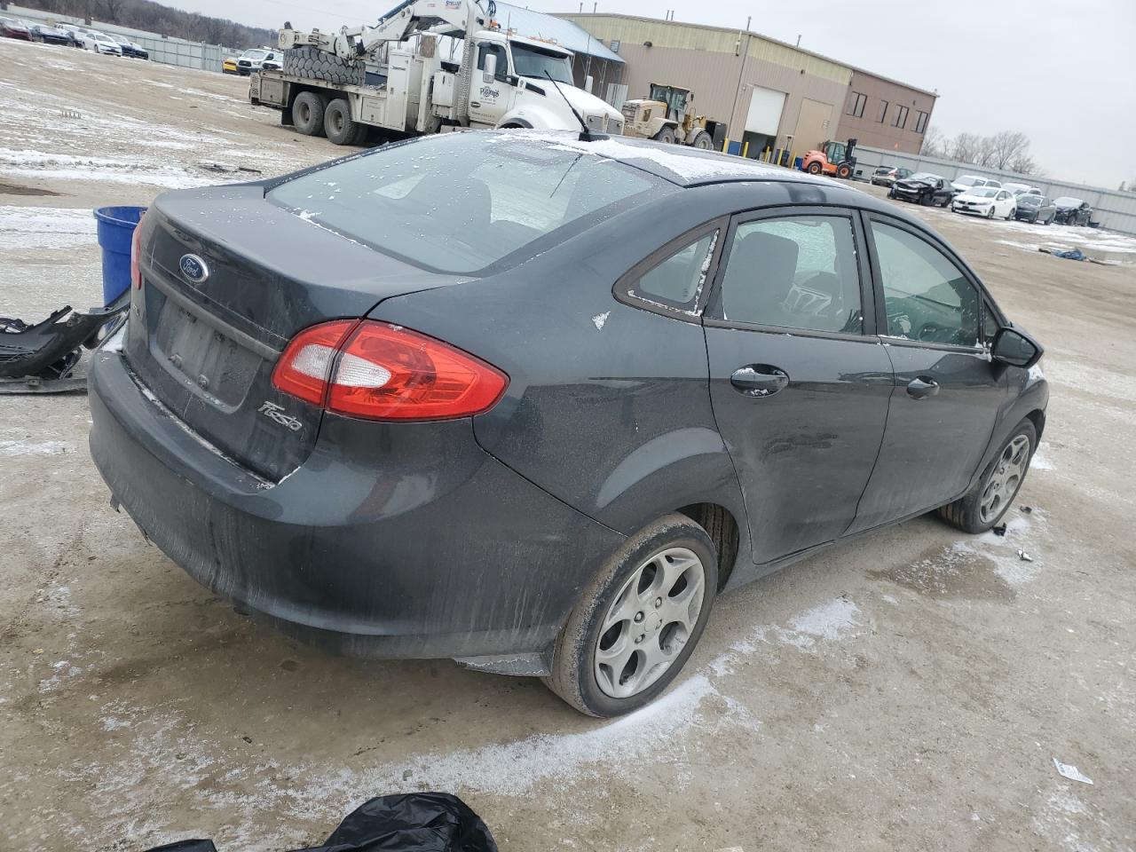 2011 Ford Fiesta VIN 3FADP4CJ1BM210041 Copart auction photo, front end damage thumbnail 3