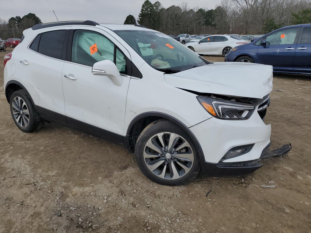 2019 Buick Encore VIN KL4CJCSM9KB841666 Copart auction photo, front end / minor dent/scratches damage thumbnail 4