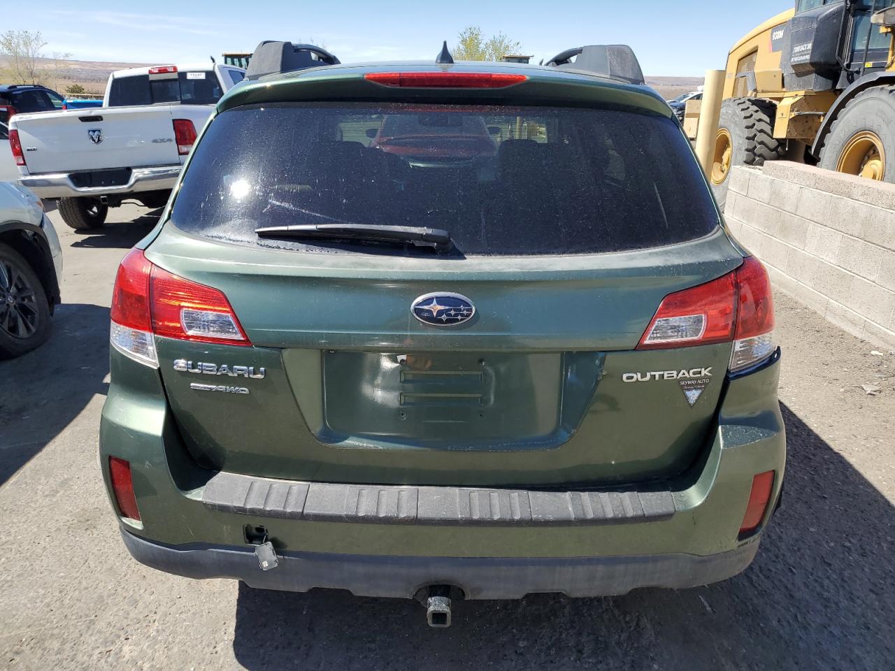 2012 Subaru Outback VIN 4S4BRCKC1C3253530 Copart auction photo, rear end damage thumbnail 6
