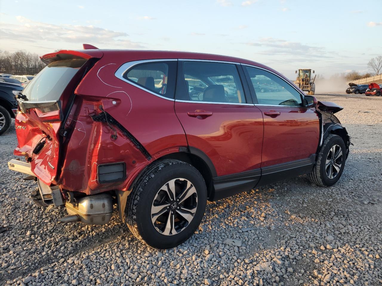 2022 Honda CR-V VIN 2HKRW2H74NH623408 Copart auction photo, rear end / front end damage thumbnail 3
