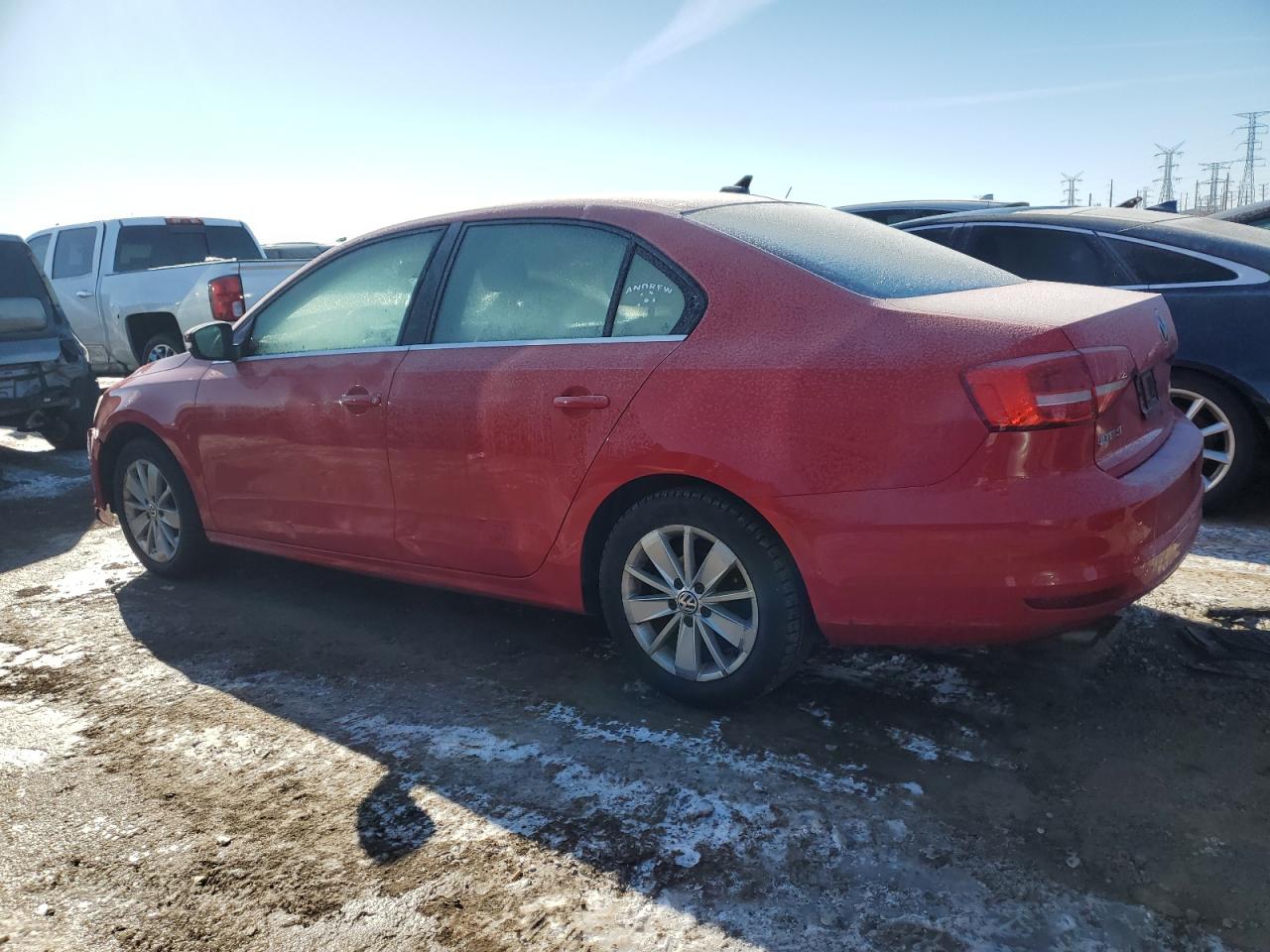 2015 Volkswagen Jetta VIN 3VWD17AJ5FM249475 Copart auction photo, front end damage thumbnail 2