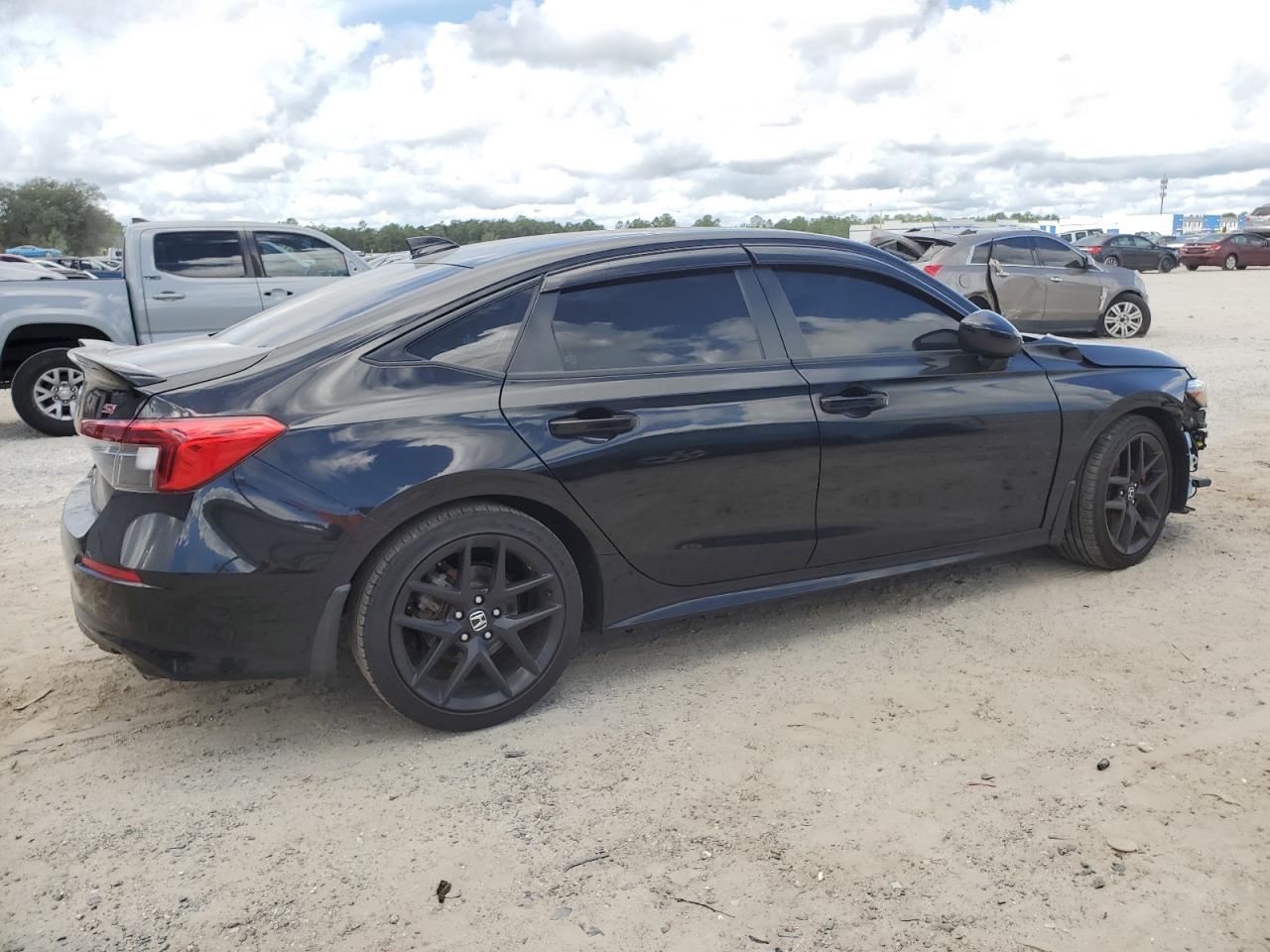 2023 Honda Civic VIN 2HGFE1E58PH470239 Copart auction photo, front end damage thumbnail 3