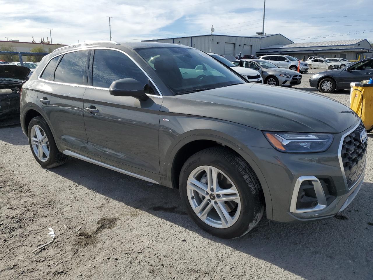 2023 Audi Q5 VIN WA1G2AFYXP2107092 Copart auction photo, side damage thumbnail 4