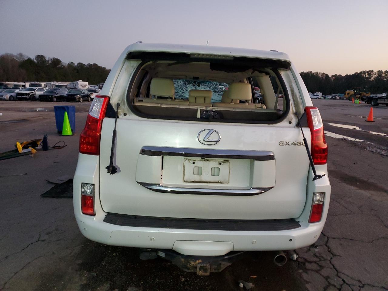 2013 Lexus GX VIN JTJJM7FX7D5052219 Copart auction photo, vandalism / all over damage thumbnail 6