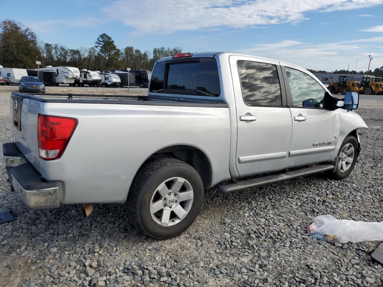 2005 Nissan Titan VIN 1N6BA07A05N529220 Copart auction photo, front end damage thumbnail 3