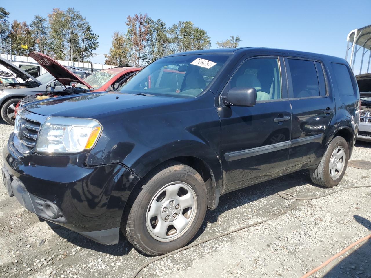 2013 Honda Pilot VIN 5FNYF3H21DB032147