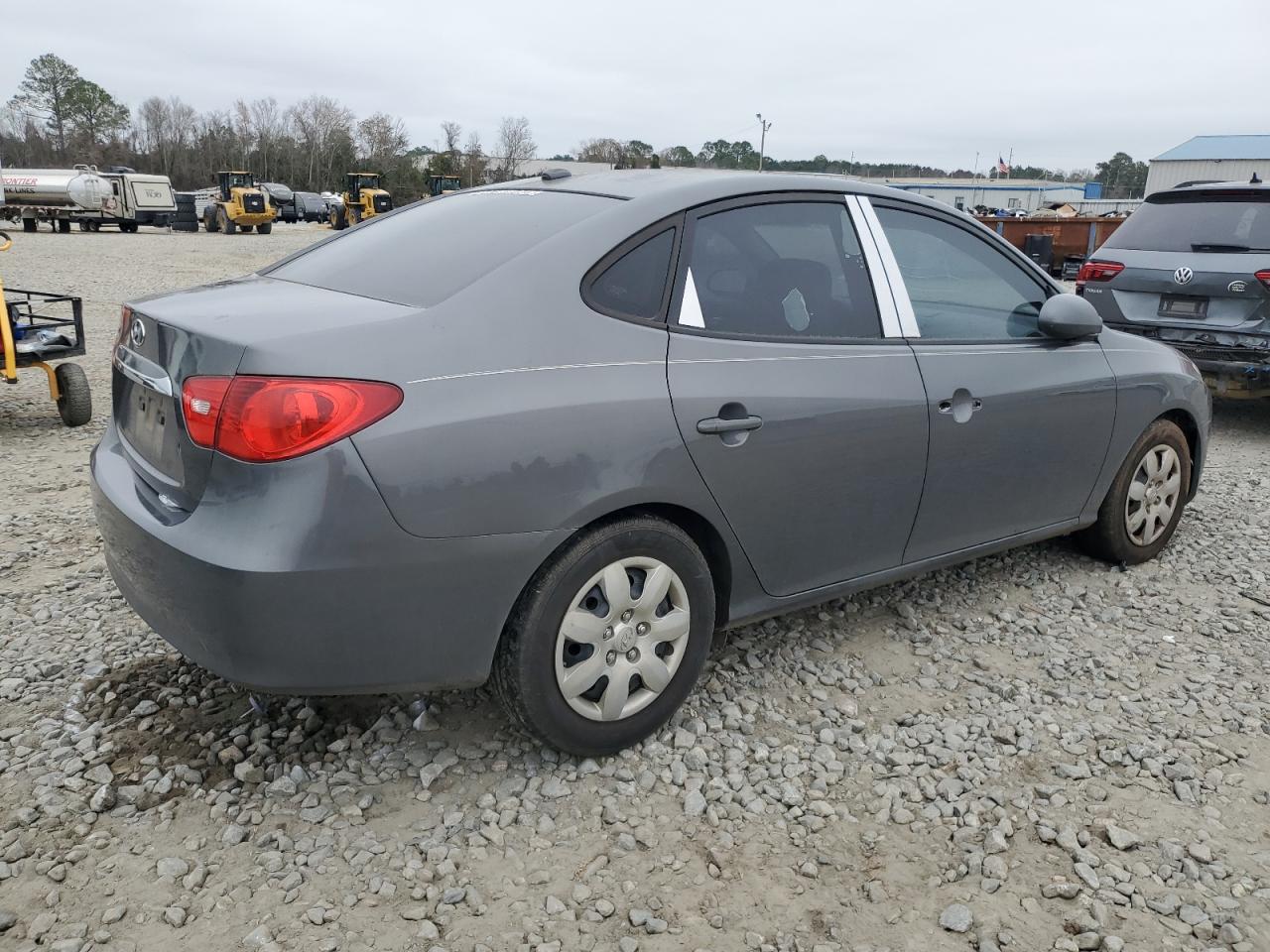 2008 Hyundai Elantra VIN KMHDU46D98U470390 Copart auction photo, front end / side damage thumbnail 3