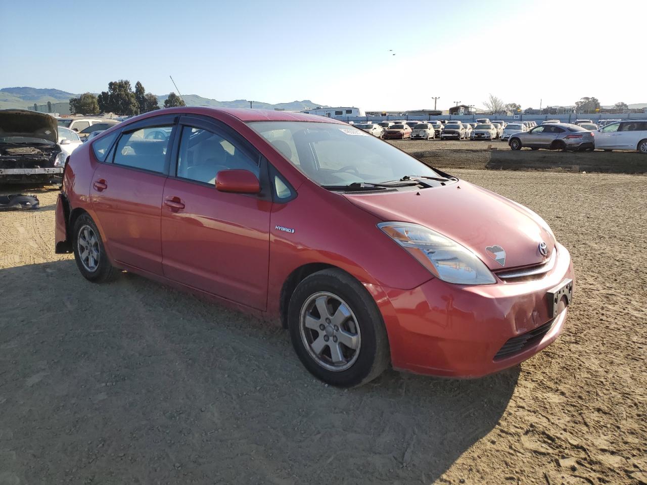 2009 Toyota Prius VIN JTDKB20U193508443 Copart auction photo, rear end / front end damage thumbnail 4