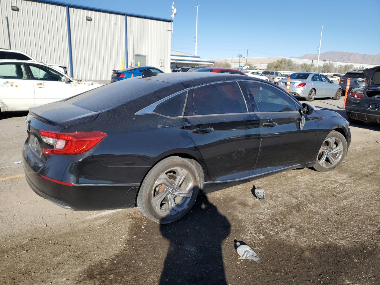 2018 Honda Accord VIN 1HGCV1F43JA116627 Copart auction photo, vandalism / all over damage thumbnail 3
