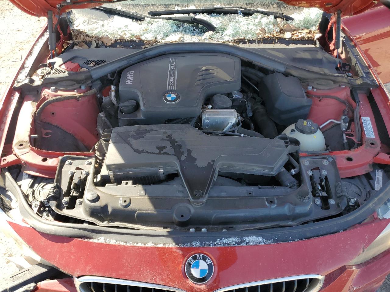 2015 BMW 3er VIN WBA3B3G54FNR87947 Copart auction photo, front end / minor dent/scratches damage thumbnail 11
