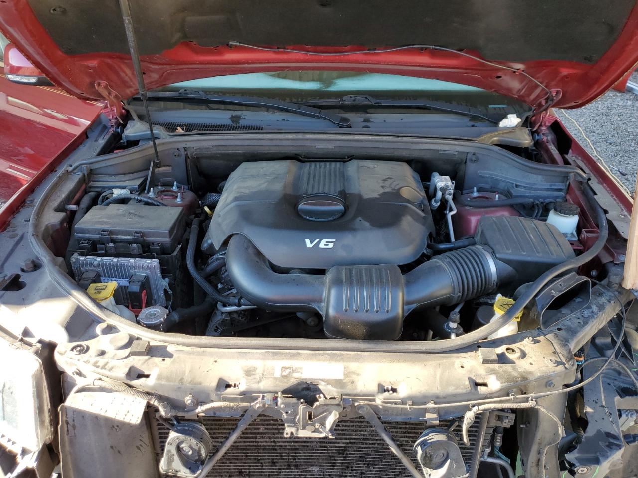 2014 Jeep Grand Cherokee VIN 1C4RJEBG0EC547707 Copart auction photo, front end damage thumbnail 12