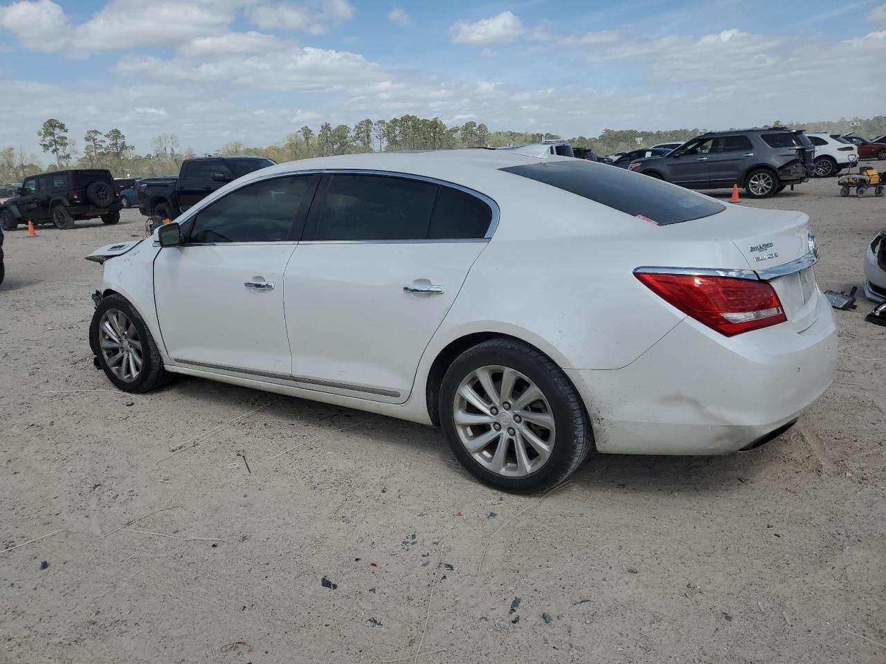 2015 Buick LaCrosse VIN 1G4GD5G38FF217555 Copart auction photo, front end / minor dent/scratches damage thumbnail 2
