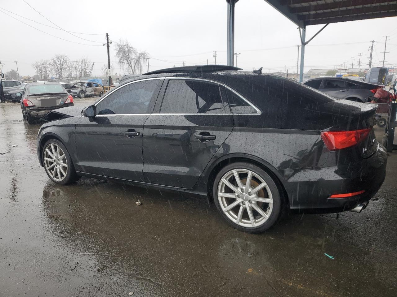 2015 Audi A3 VIN WAUCCGFF3F1115930 Copart auction photo, front end damage thumbnail 2