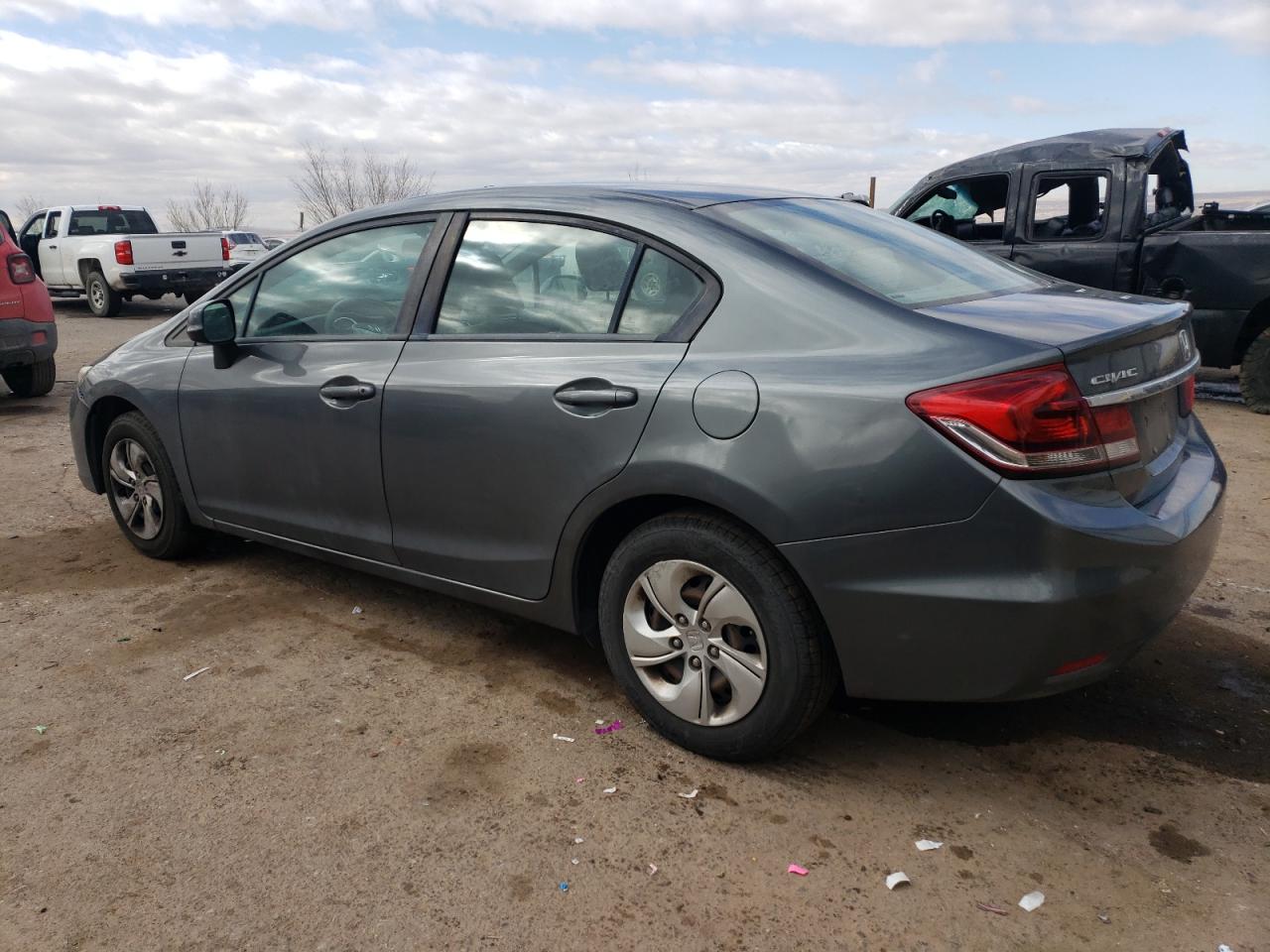 2013 Honda Civic VIN 19XFB2F5XDE088751 Copart auction photo, minor dent/scratches damage thumbnail 2
