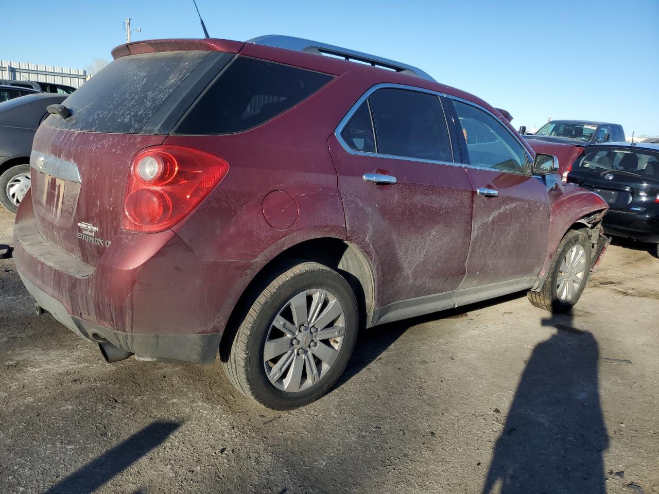 2010 Chevrolet Equinox VIN 2CNFLPEY0A6273257 Copart auction photo, front end damage thumbnail 3