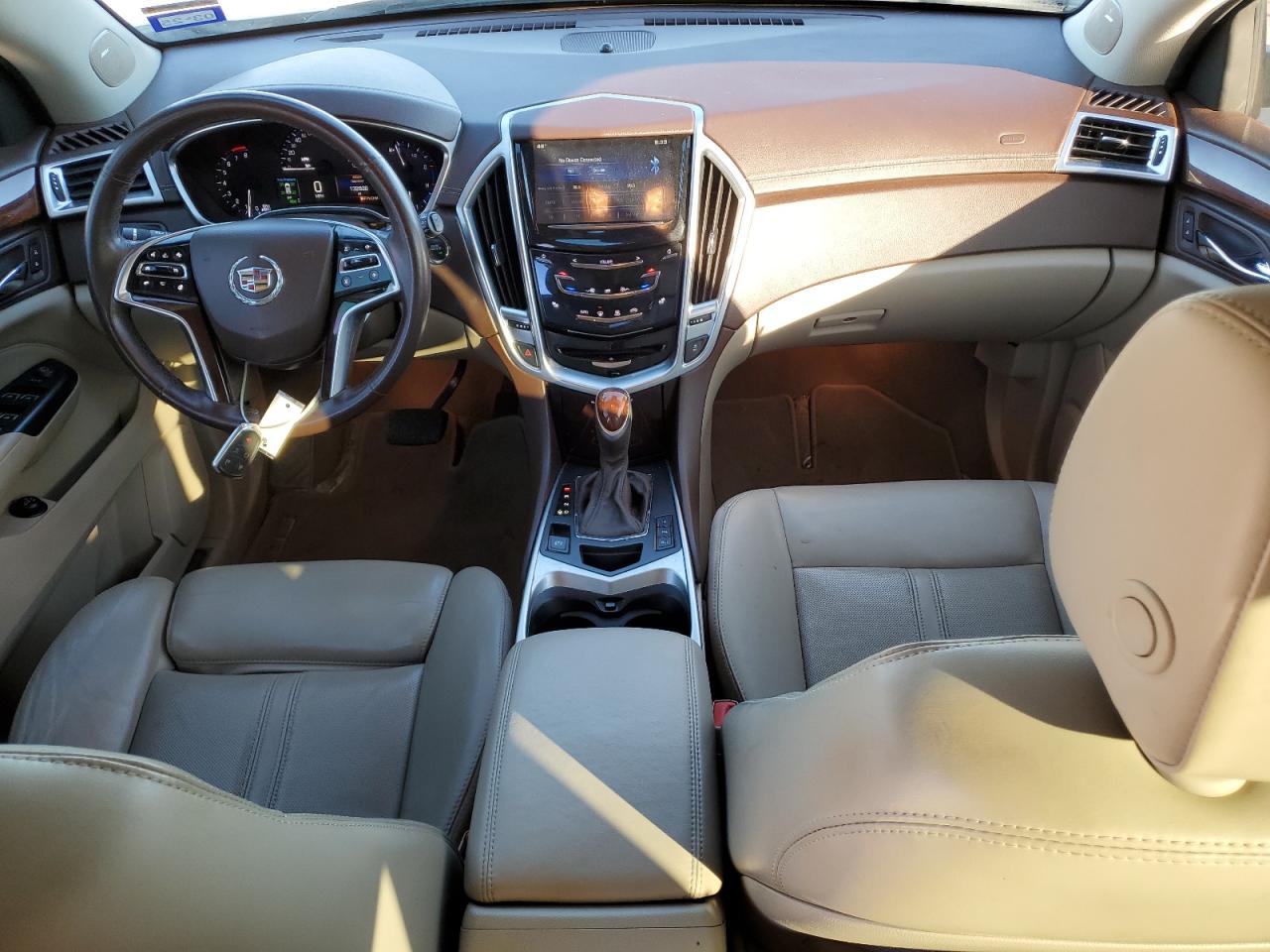 2015 Cadillac SRX VIN 3GYFNBE32FS567736 Copart auction photo, side / hail damage thumbnail 8