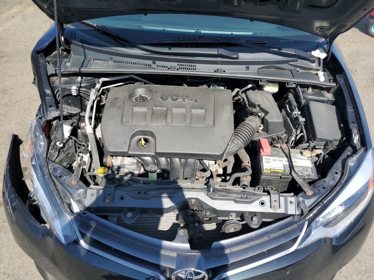 2016 Toyota Corolla VIN 2T1BURHE4GC505430 Copart auction photo, front end damage thumbnail 11