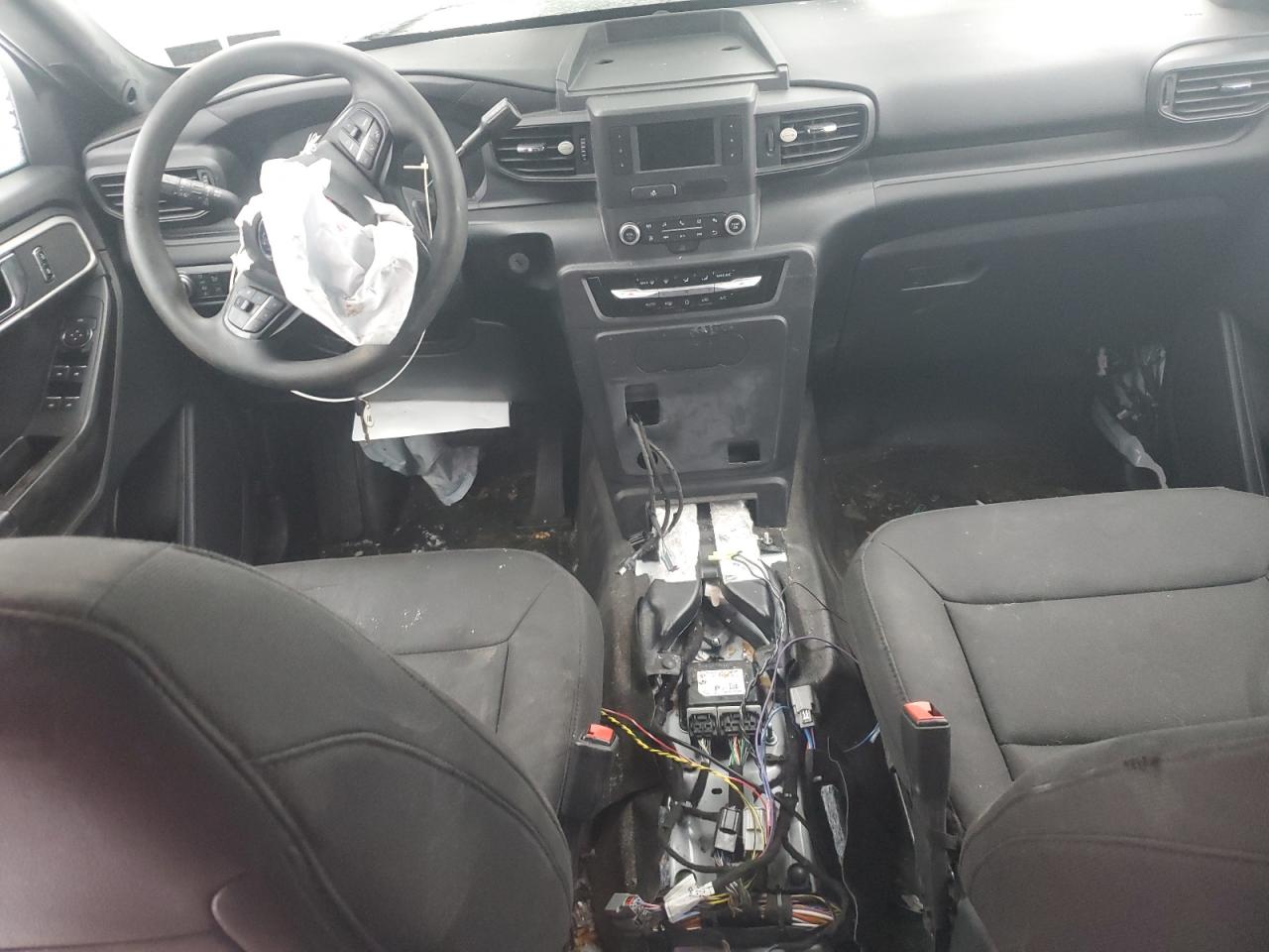 2021 Ford Explorer VIN 1FM5K8AB0MGC24974 Copart auction photo, all over damage thumbnail 8