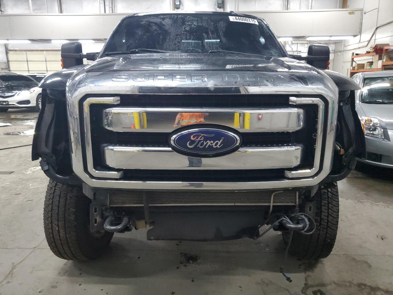 2016 Ford F350 VIN 1FT8W3BT3GEC78902 Copart auction photo, front end / vandalism damage thumbnail 5