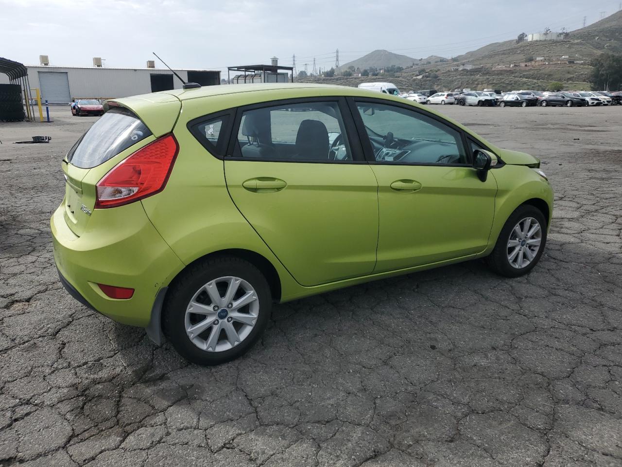 2013 Ford Fiesta VIN 3FADP4EJ7DM194959 Copart auction photo, front end / side damage thumbnail 3