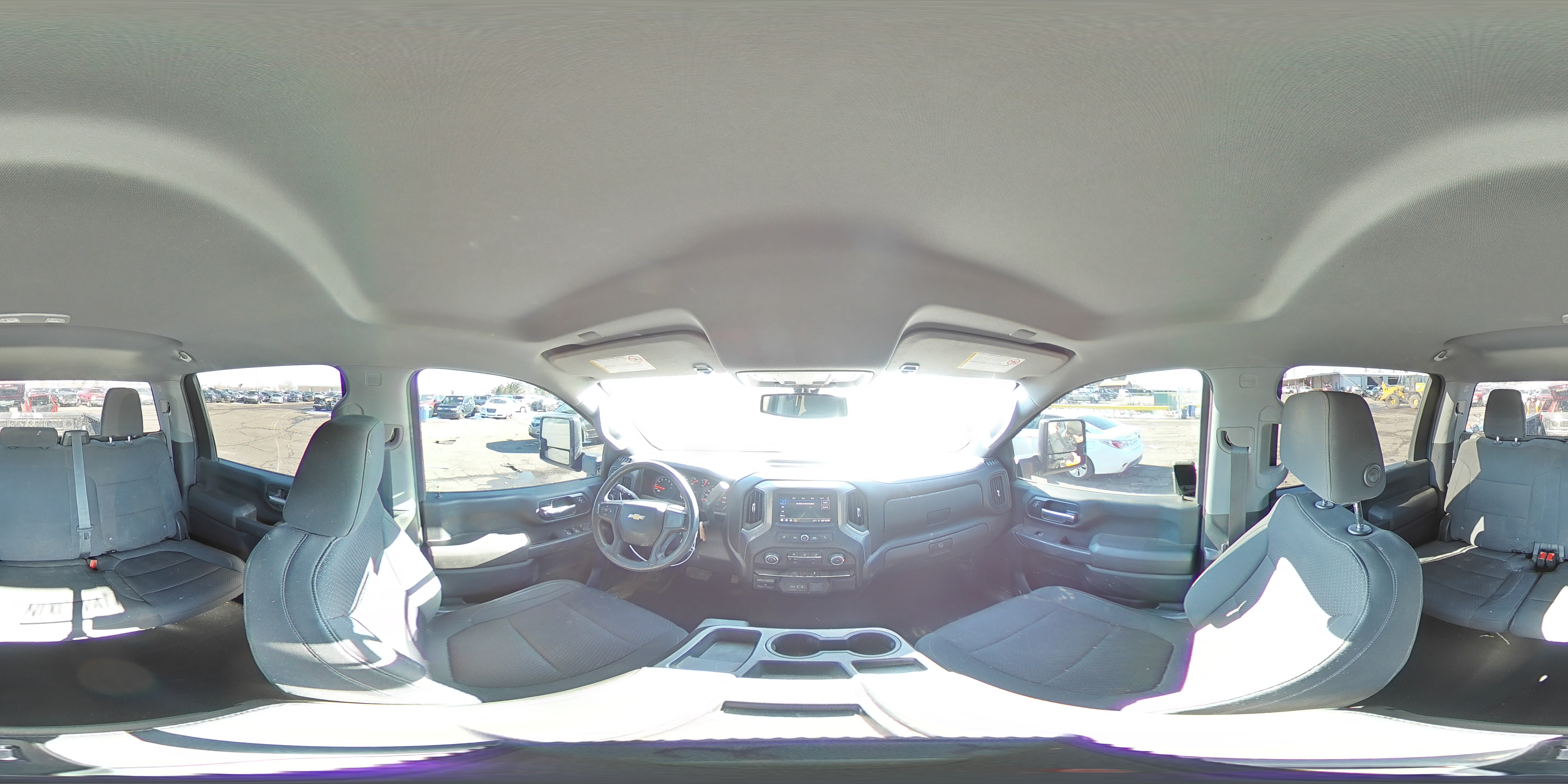 2021 Chevrolet Silverado VIN 1GC4YME71MF229703 Copart auction photo, rear end damage thumbnail 13