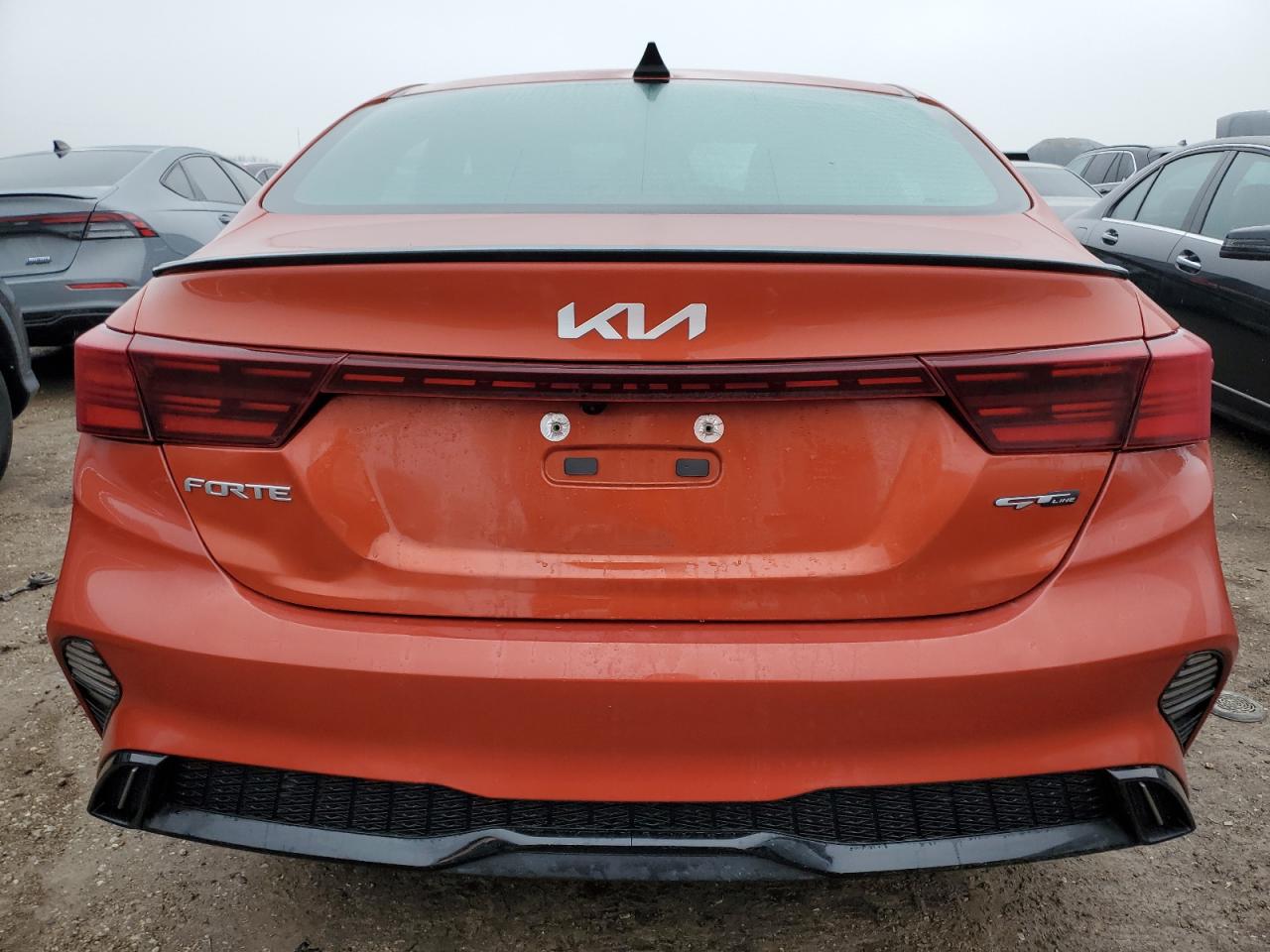 2023 KIA Forte VIN 3KPF54AD9PE578233 Copart auction photo, front end / top/roof damage thumbnail 6