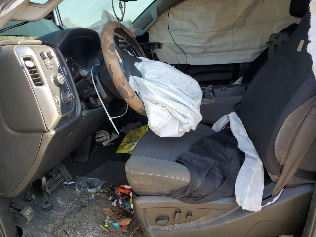 2019 Chevrolet Silverado VIN 1GC1KSEY0KF232879 Copart auction photo, front end / undercarriage damage thumbnail 7