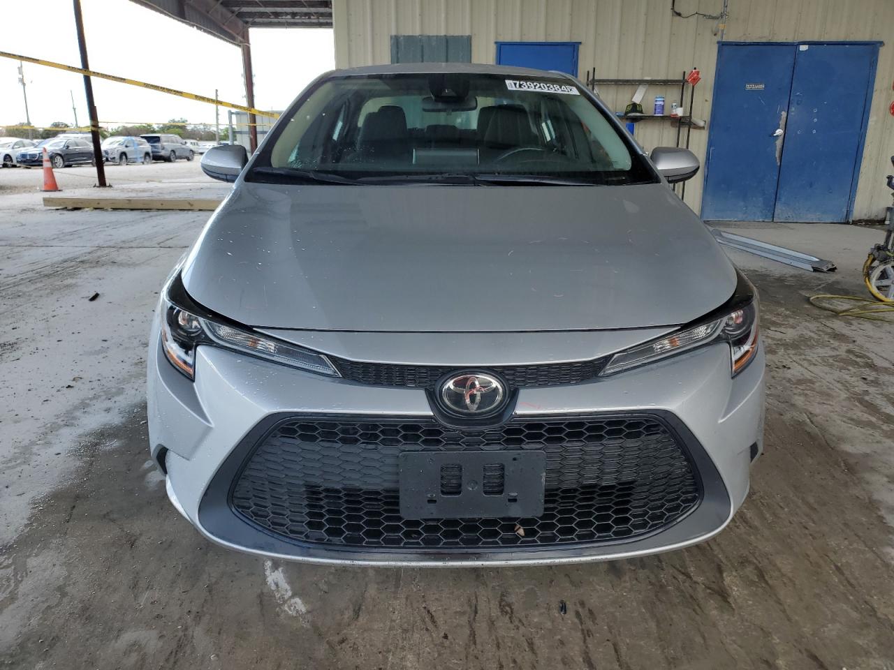2020 Toyota Corolla VIN 5YFEPRAEXLP121144 Copart auction photo, side / frame damage damage thumbnail 5