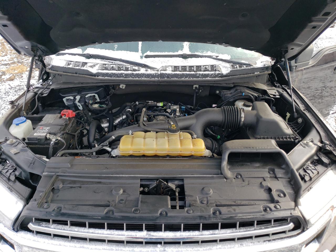 2020 Ford F-150 VIN 1FTEW1EP7LFC14825 Copart auction photo, front end / side damage thumbnail 11