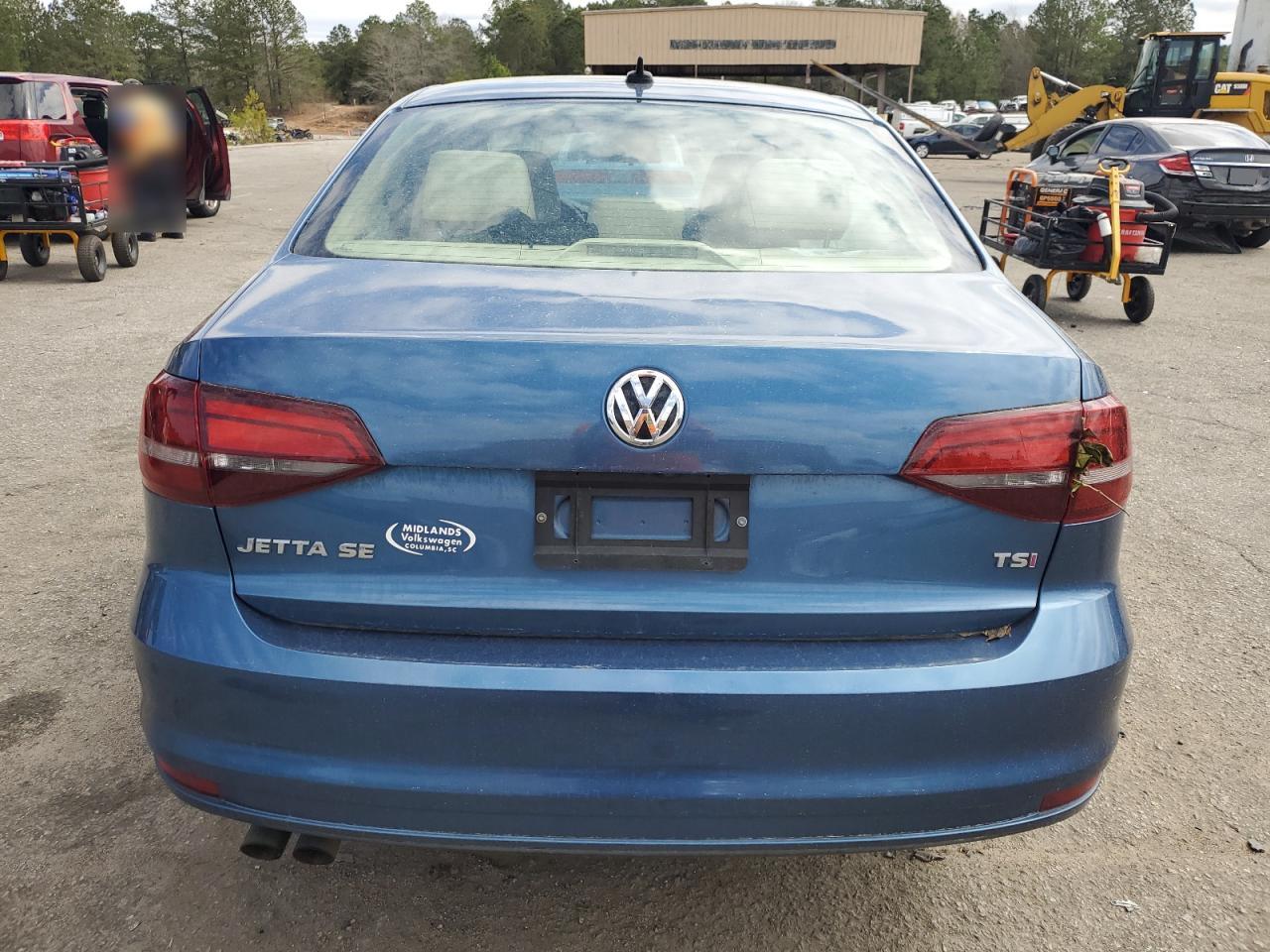2018 Volkswagen Jetta VIN 3VWDB7AJ9JM251977 Copart auction photo, side / front end damage thumbnail 6