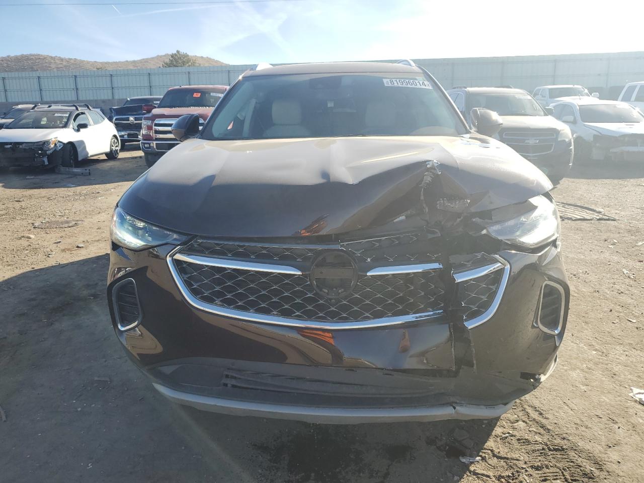 2021 Buick Envision VIN LRBFZSR42MD078214 Copart auction photo, front end damage thumbnail 5