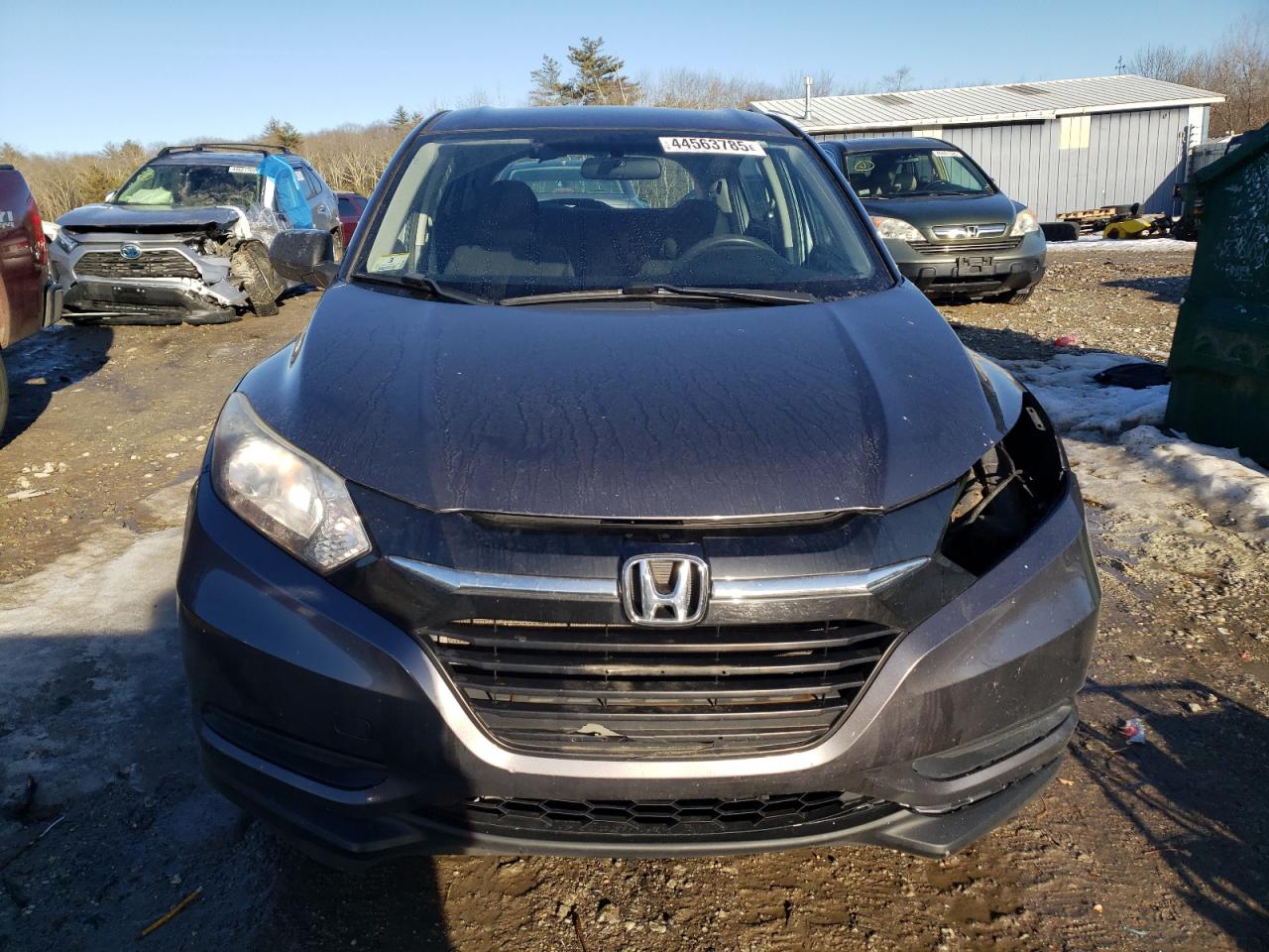 2016 Honda HR-V VIN 3CZRU6H36GM729019 Copart auction photo, side / rear end damage thumbnail 5