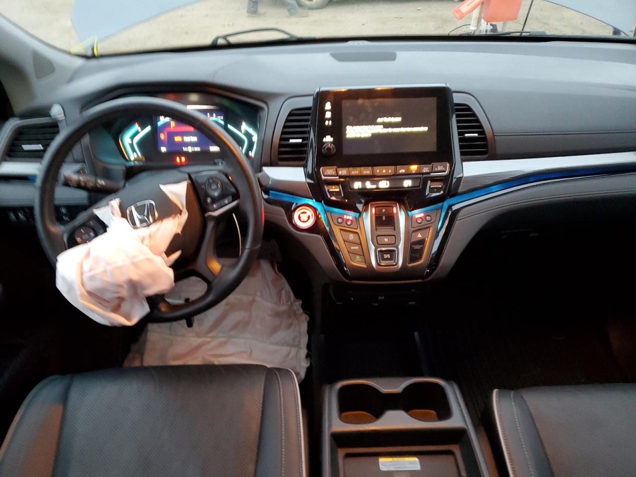 2022 Honda Odyssey VIN 5FNRL6H96NB043738 Copart auction photo, front end damage thumbnail 8