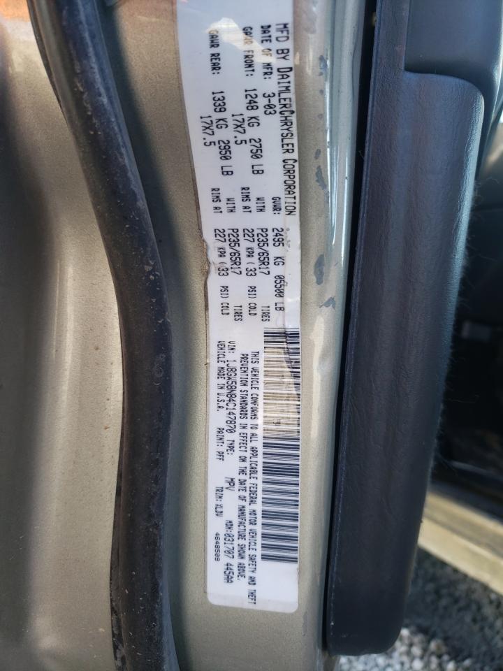 2004 Jeep Grand Cherokee VIN 1J8GW58N84C147870 Copart auction photo, front end / side damage thumbnail 15