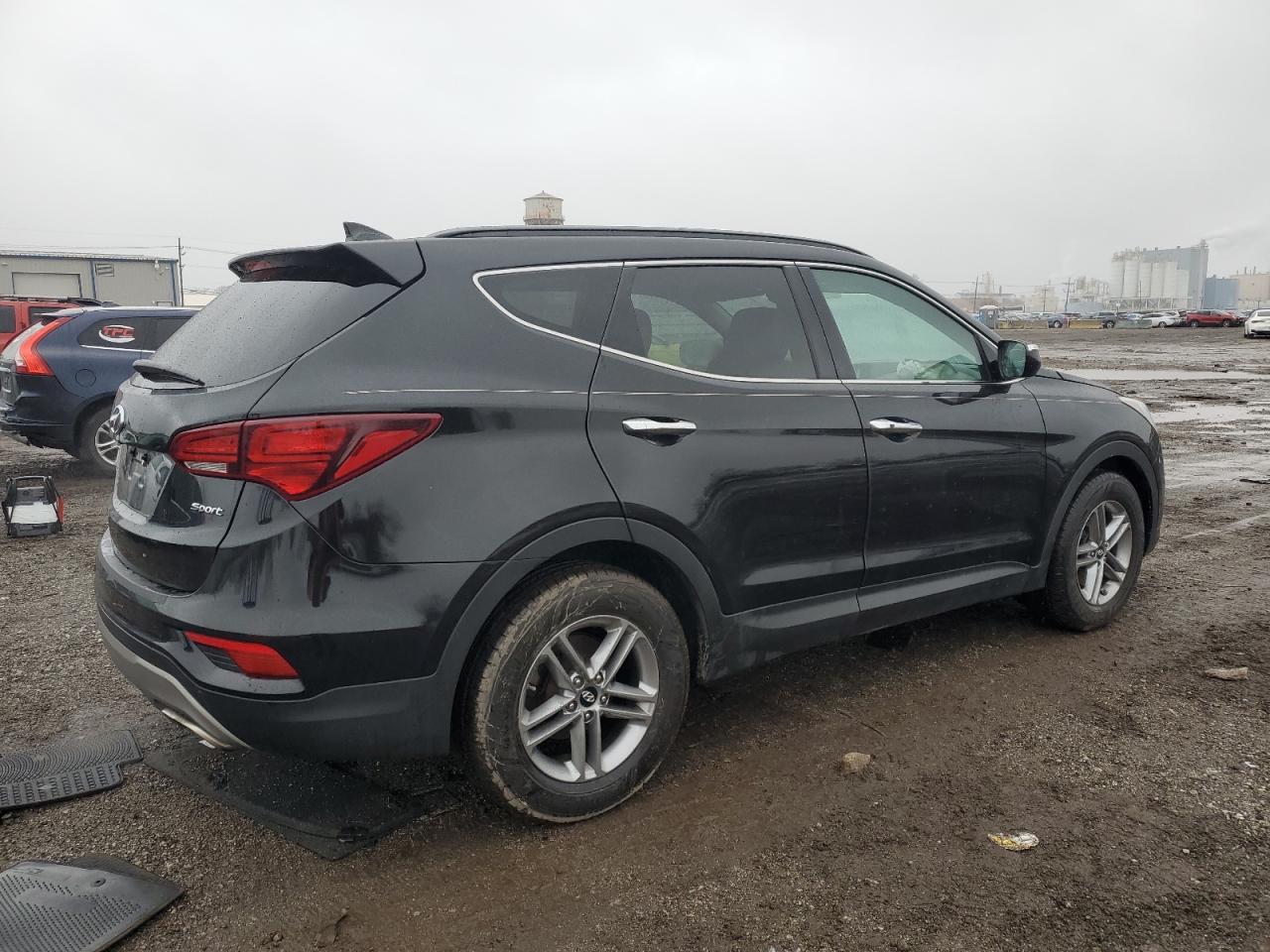 2017 Hyundai Santa Fe VIN 5NMZUDLB6HH030938 Copart auction photo, front end damage thumbnail 3