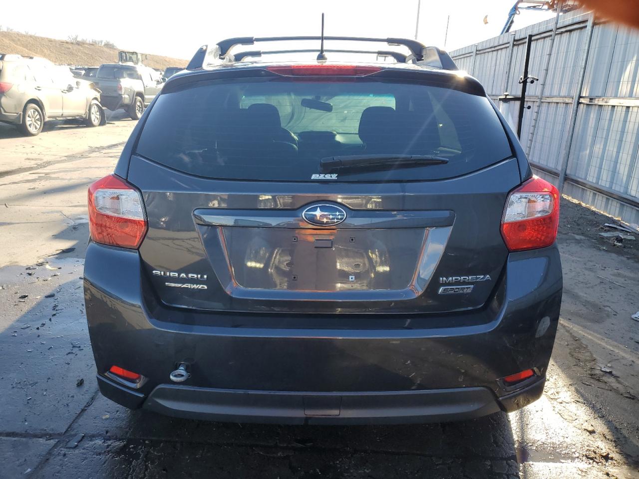2014 Subaru Impreza VIN JF1GPAL63EH213085 Copart auction photo, front end / hail damage thumbnail 6