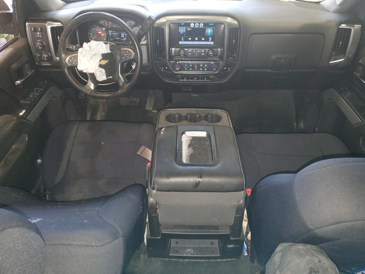 2015 Chevrolet Silverado VIN 3GCUKREC9FG138658 Copart auction photo, all over damage thumbnail 8
