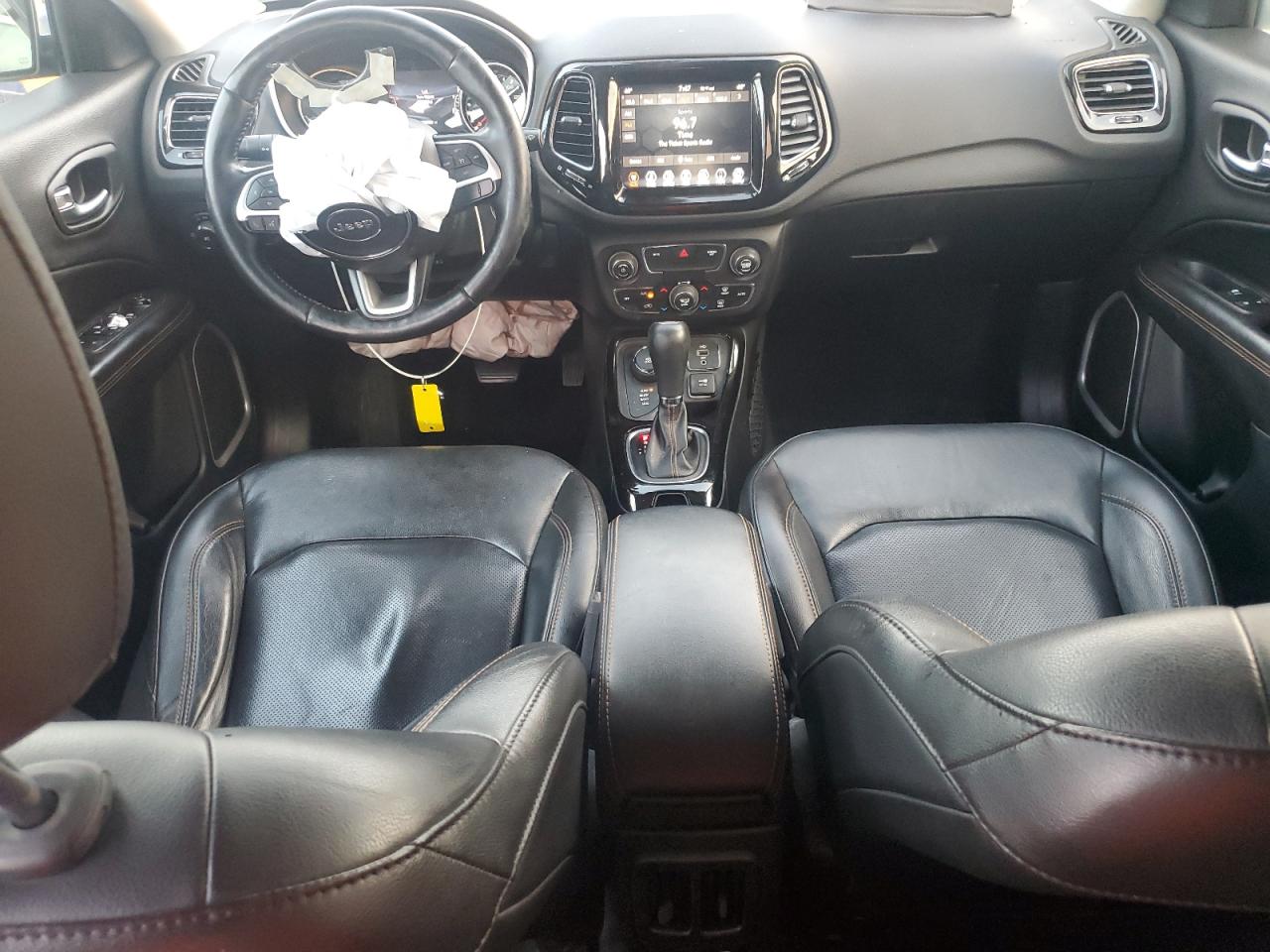 2018 Jeep Compass VIN 3C4NJDCB3JT281416 Copart auction photo, rear end / front end damage thumbnail 8