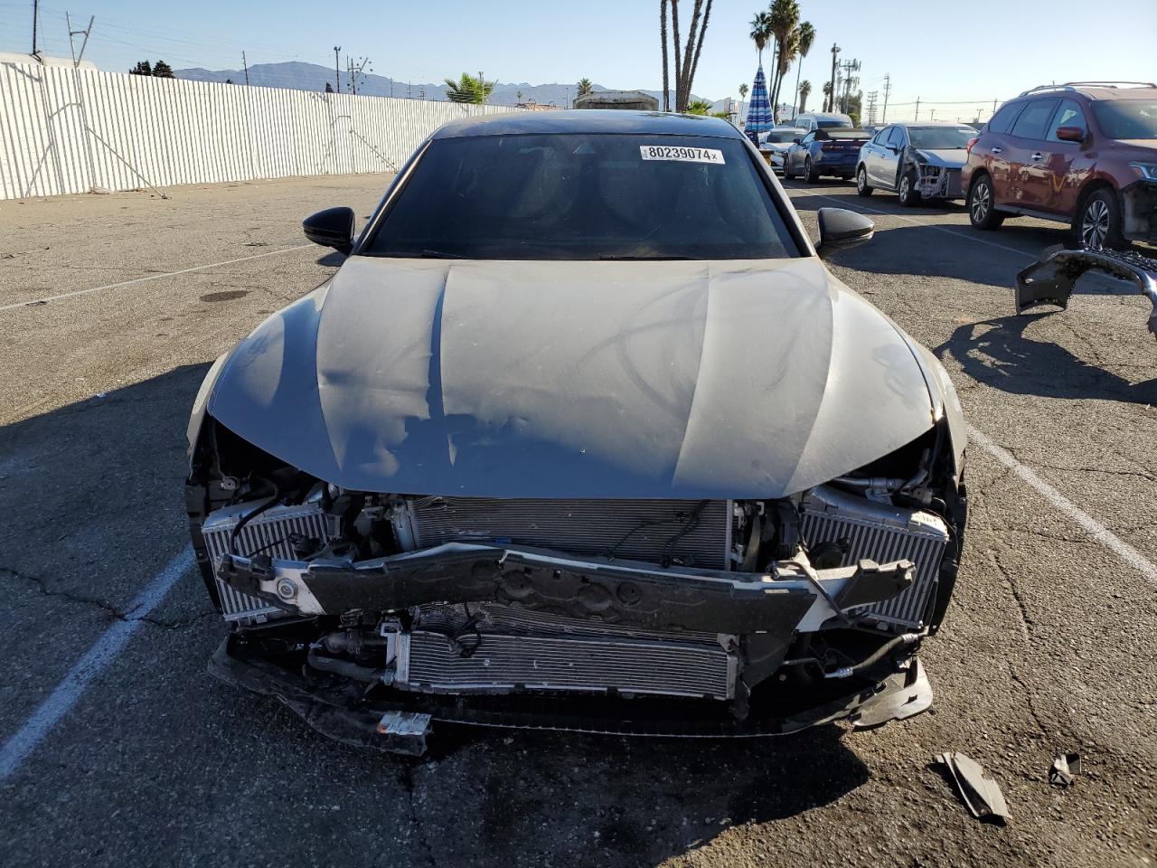 2023 Audi S7 VIN WUAPCBF25PN905991 Copart auction photo, front end / minor dent/scratches damage thumbnail 5