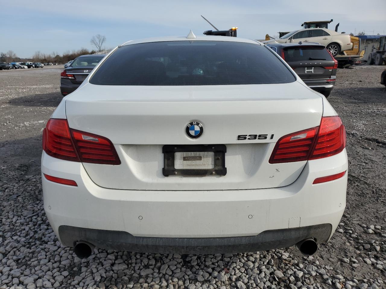 2016 BMW 5er VIN WBA5B1C53GG131189 Copart auction photo, side damage thumbnail 6