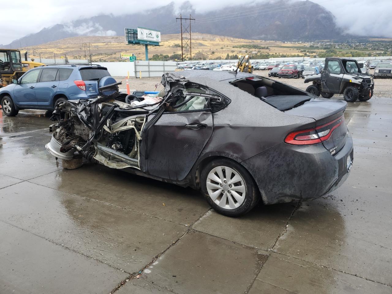 2016 Dodge Dart VIN 1C3CDFDH6GD549150 Copart auction photo, all over damage thumbnail 2
