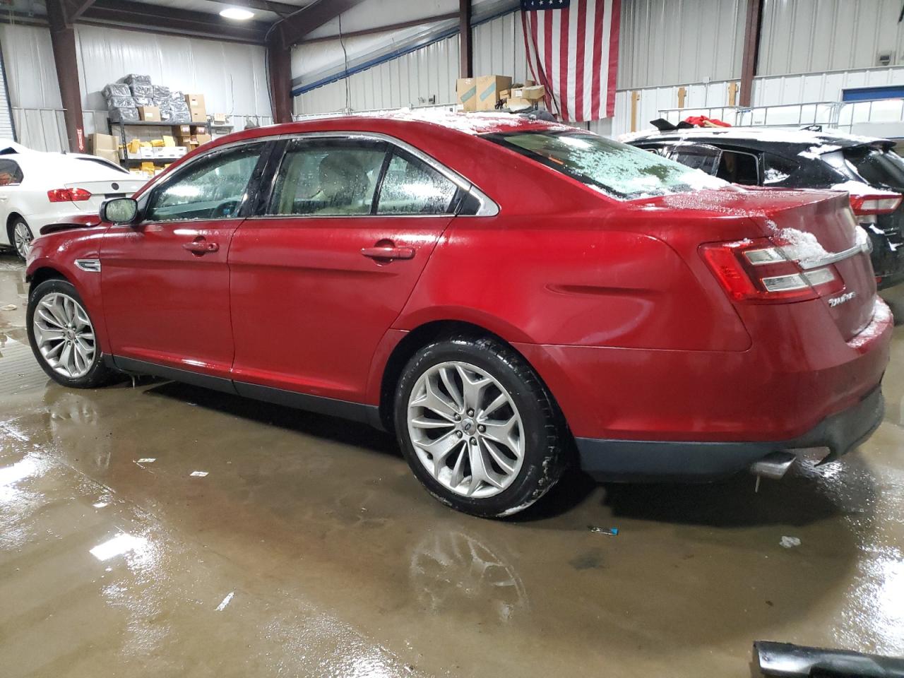 2013 Ford Taurus VIN 1FAHP2F80DG208454 Copart auction photo, front end damage thumbnail 2